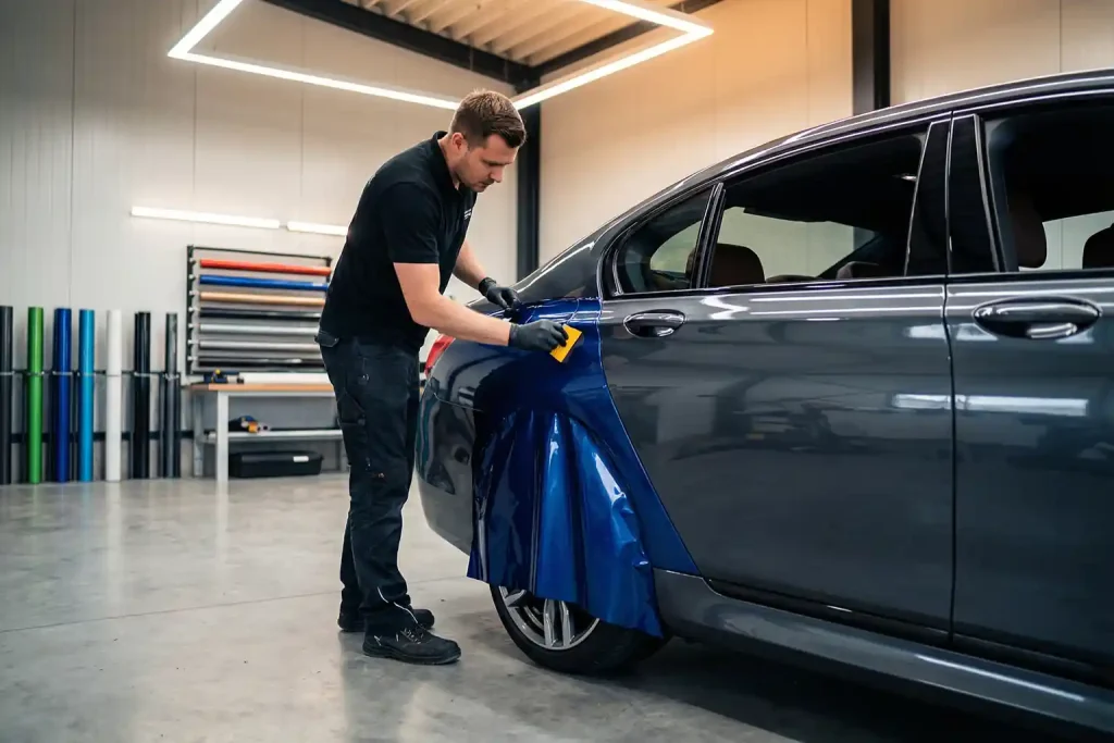 Autofolie günstig-Beitragsbild