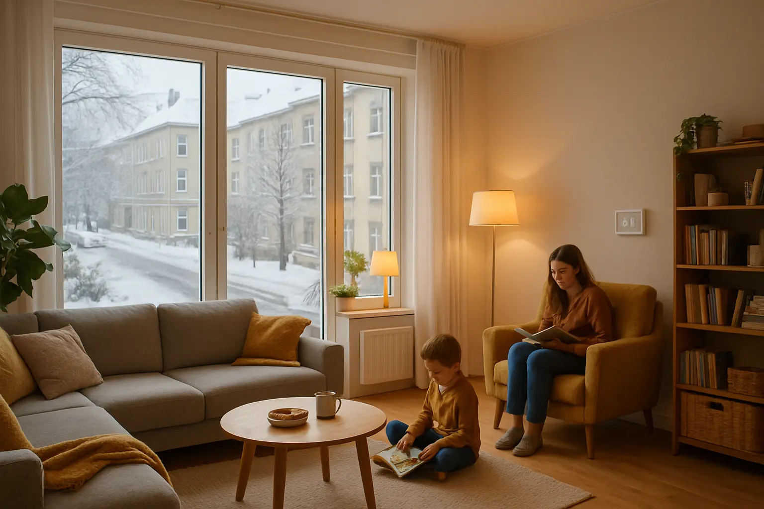 Fenster Kälteschutzfolie – Bild 2