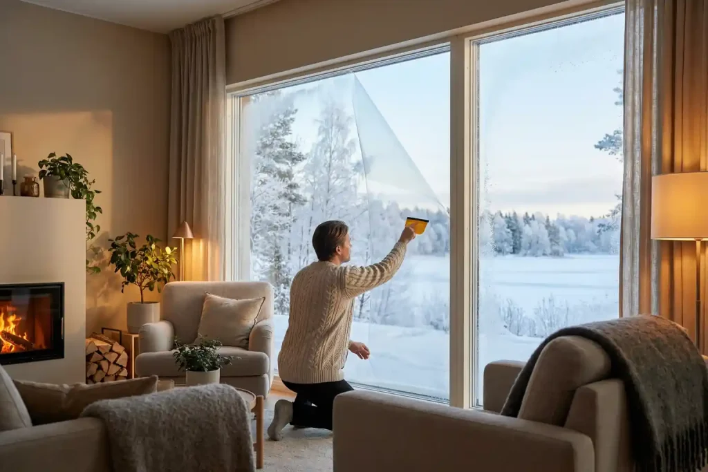 Fenster kälteschutzfolie-Beitragsbild