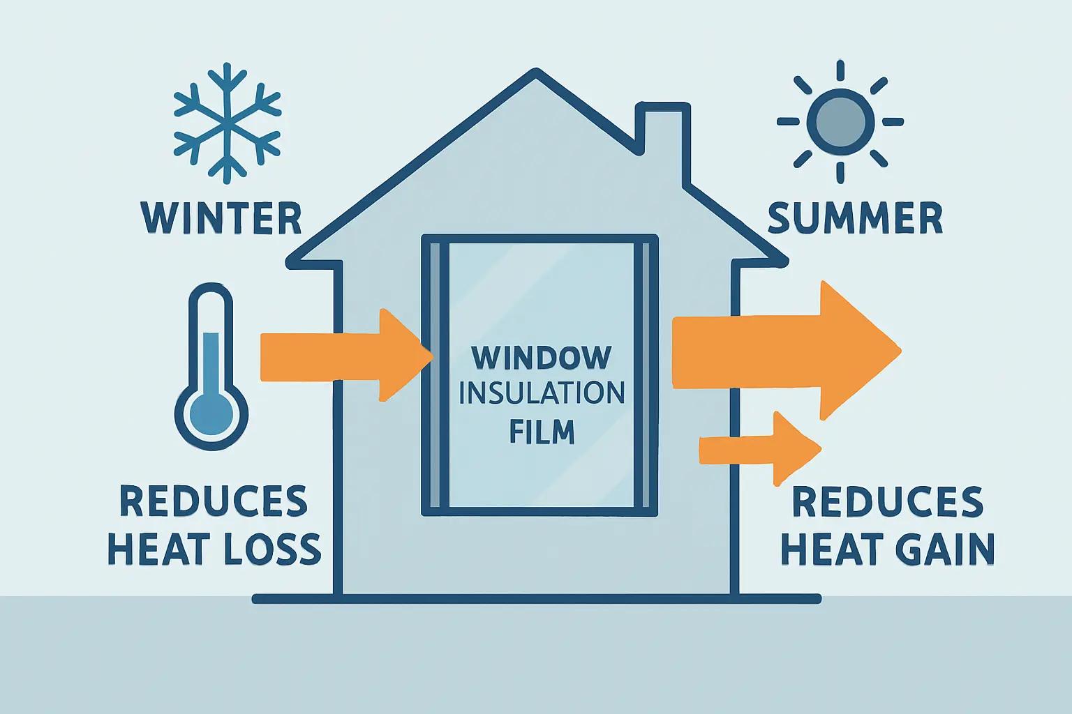 Fenster Thermofolie – Bild 1