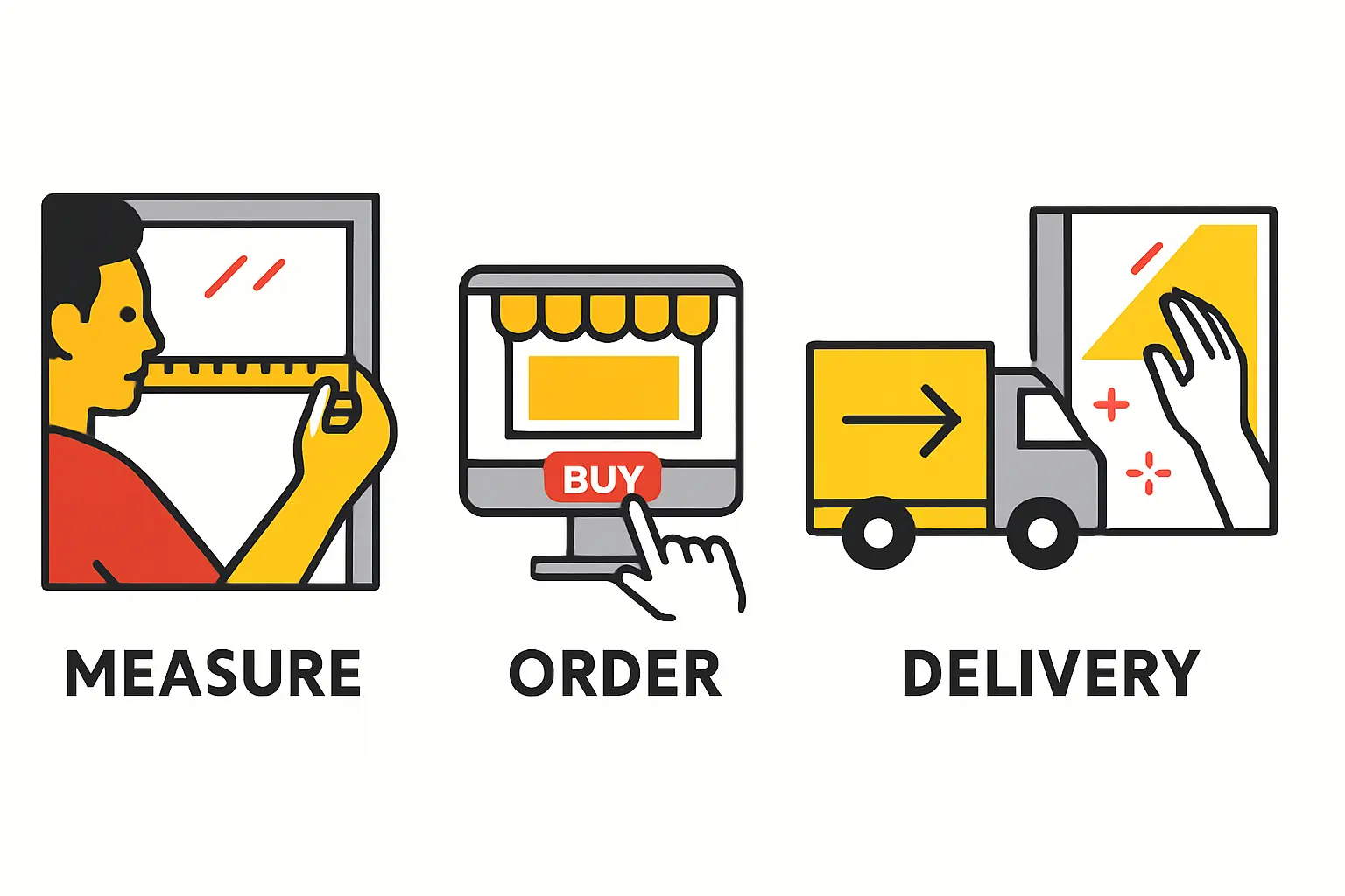 Fensterfolie nach Maß – Bild 1