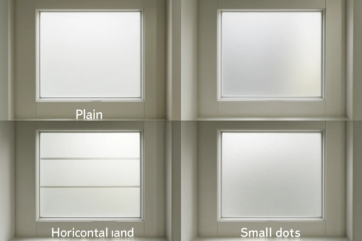 Milchglasfolie Fenster Bad – Bild 3