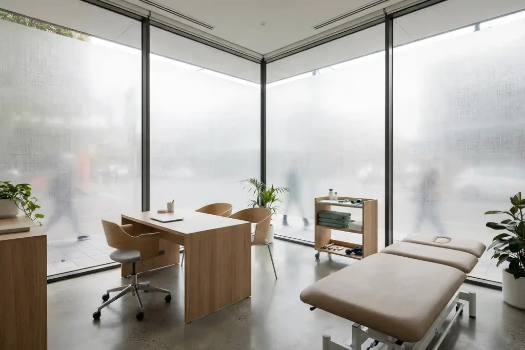 Sichtschutzfolie für praxisräume im erdgeschoss-Beitragsbild