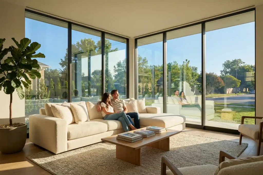 Spiegelfolie Fenster-Beitragsbild