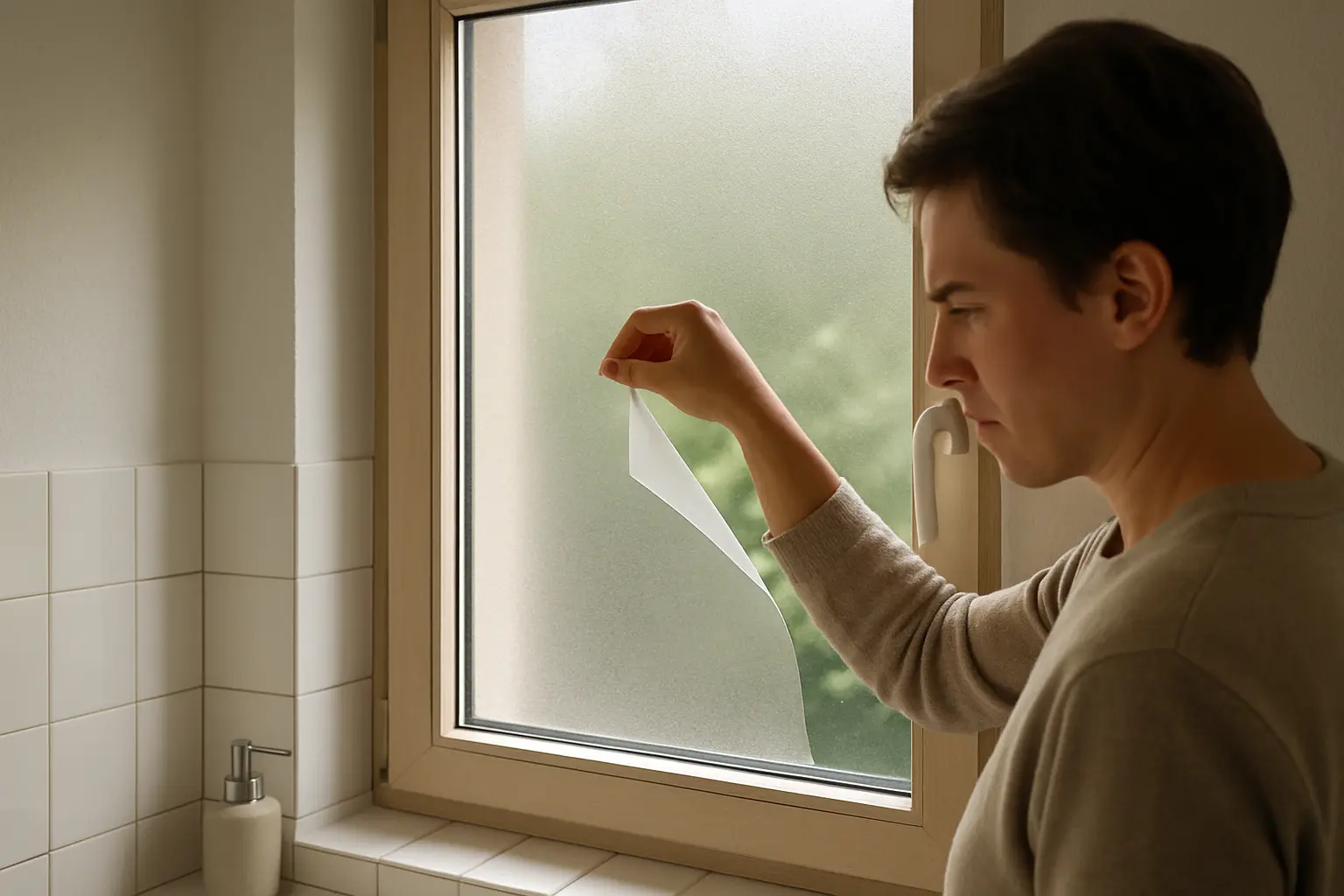 Warum hält meine Sichtschutzfolie auf dem Fenster nicht – Bild 2