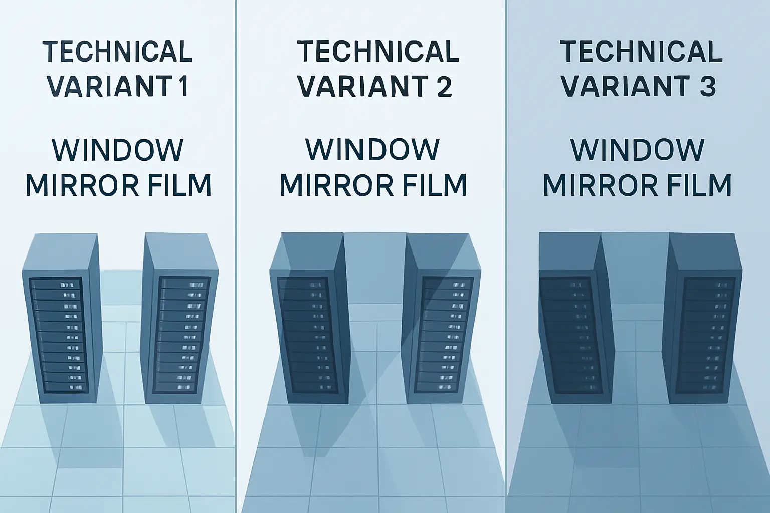 Welche Spiegelfolie ist für Server- oder Technikintensive Räume geeignet? – Bild 1