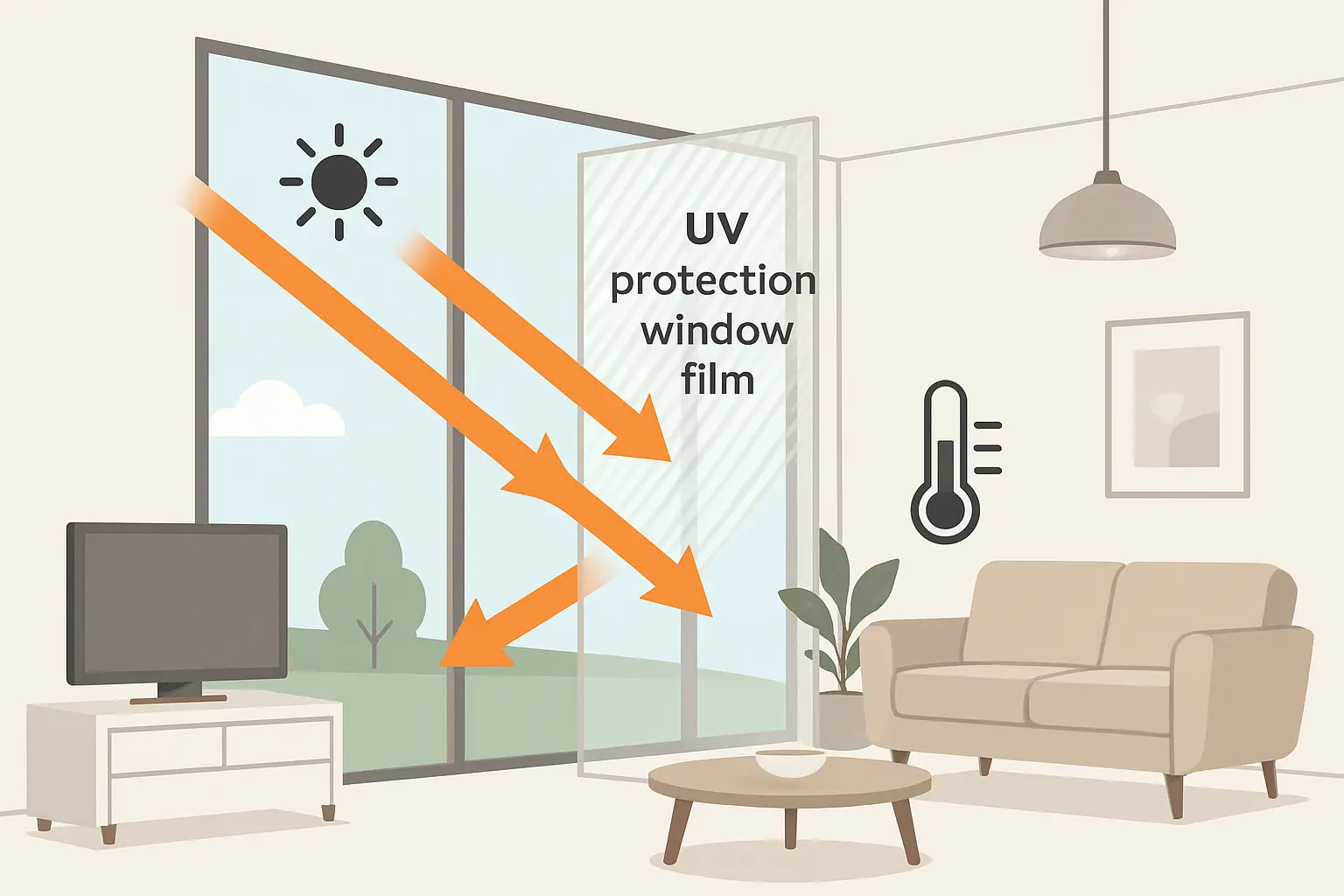 Welche UV-Schutzfolien sind für Wohnräume mit großen Fensterfronten geeignet – Bild 1