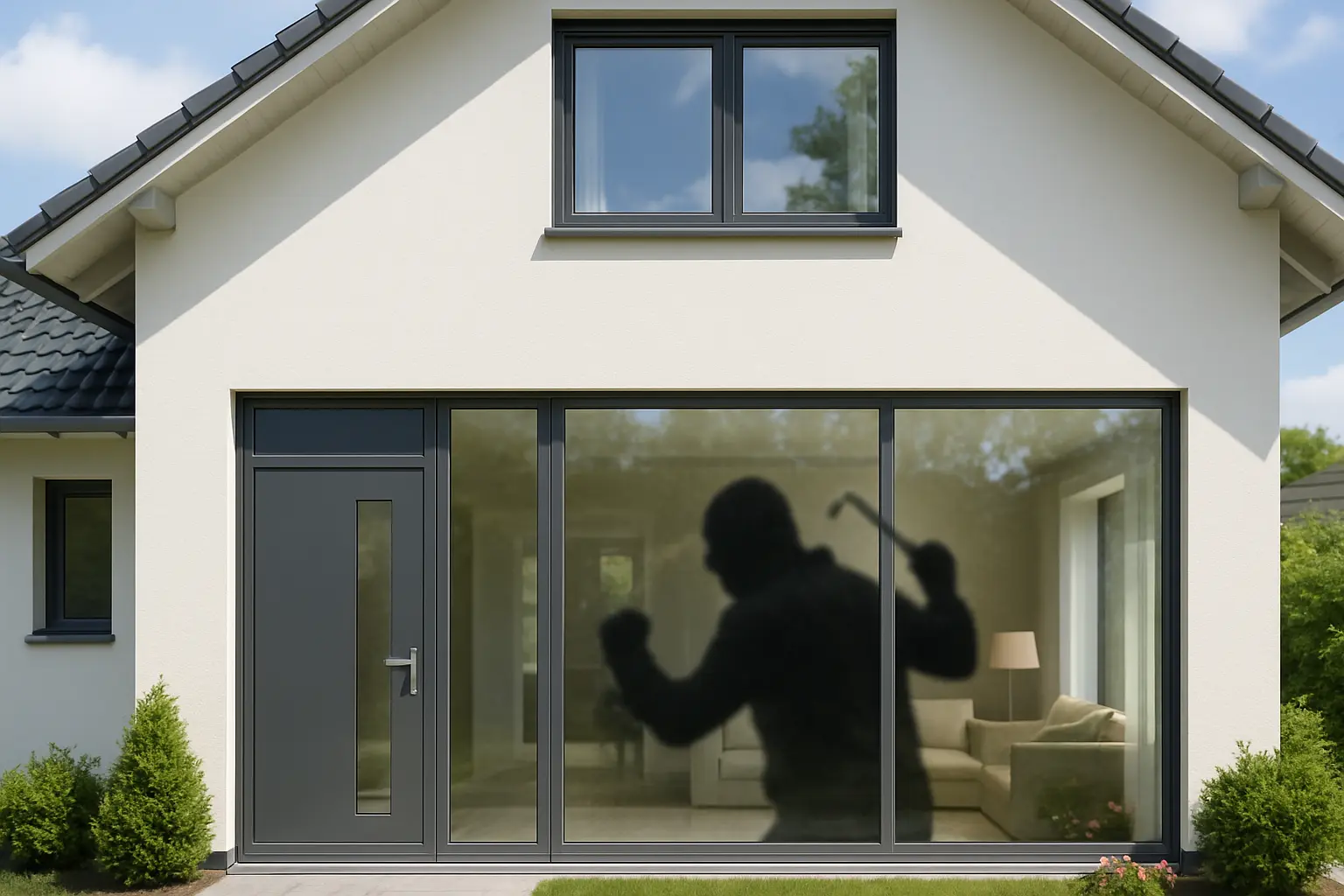 Einbruchschutzfolie – Bild 2