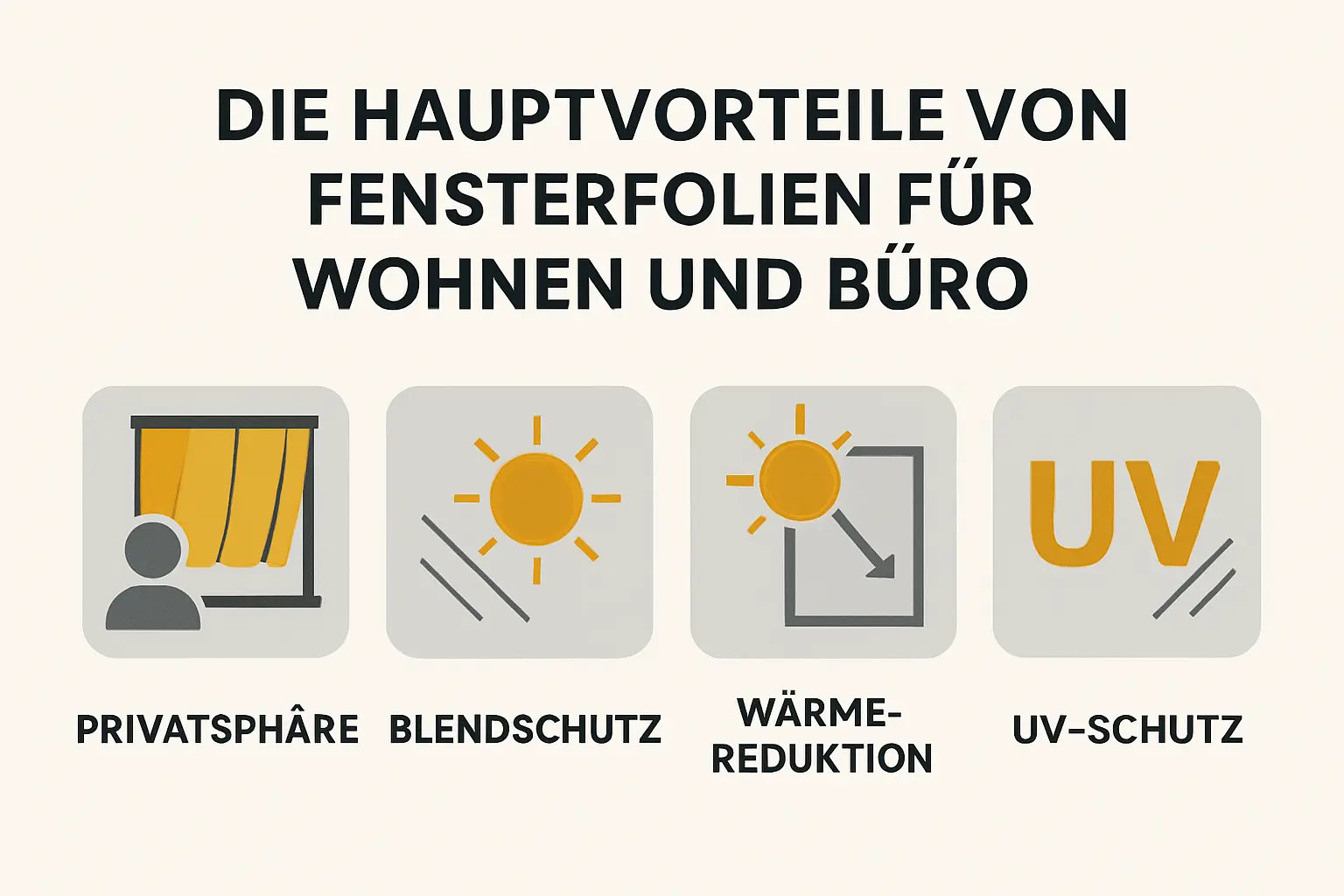 Fenster Tönungsfolie – Bild 1