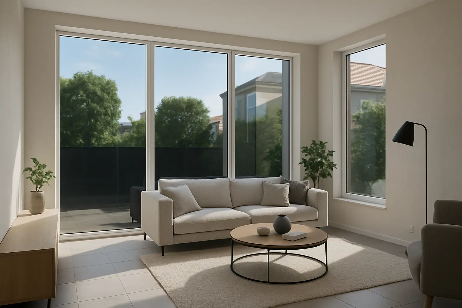 Fensterfolie reflektierend – Bild 2