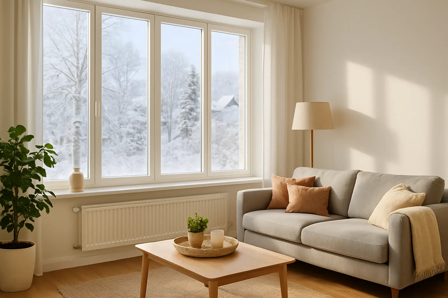 Kälteschutz Fensterfolie – Bild 2