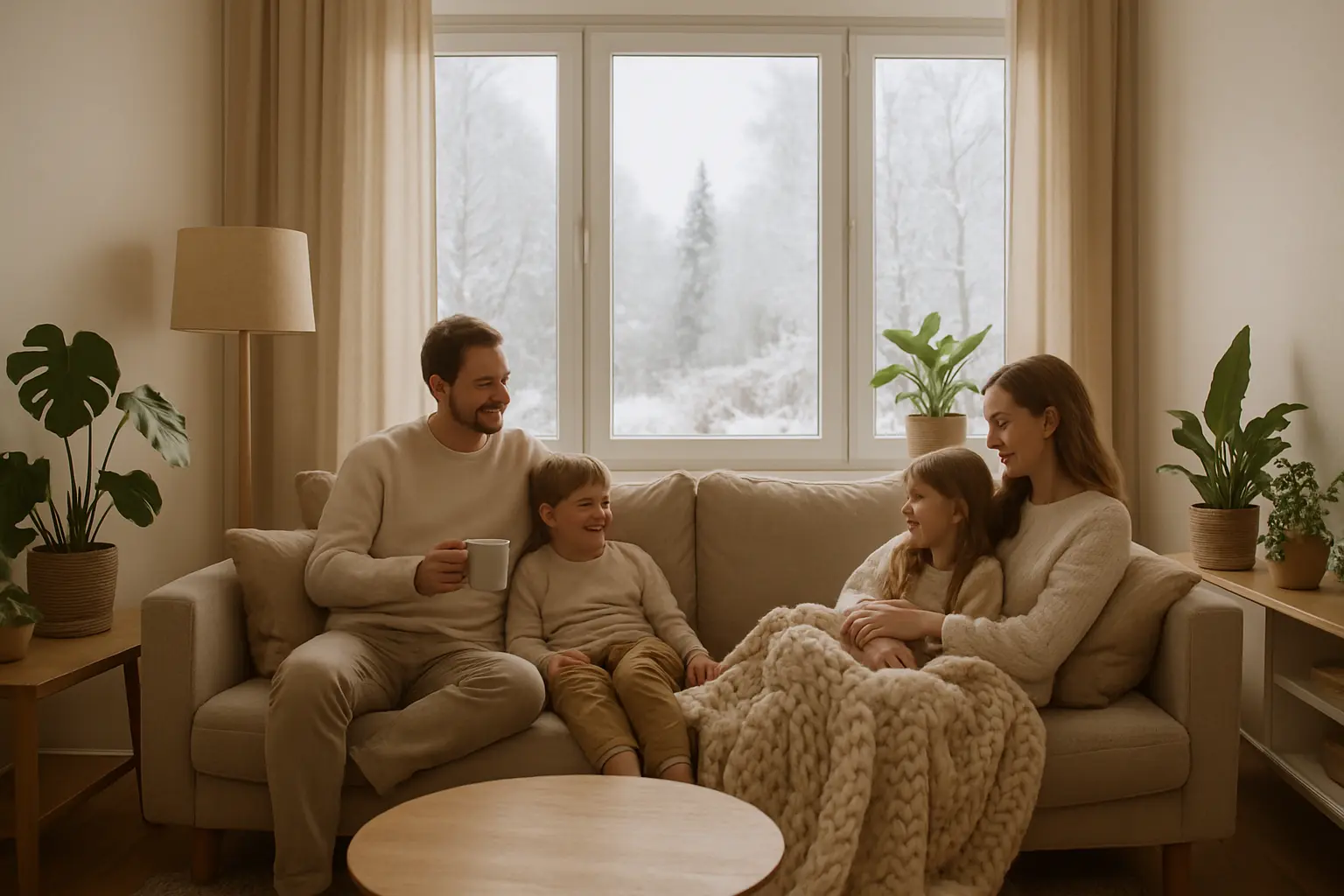 Kälteschutz Fensterfolie – Bild 3