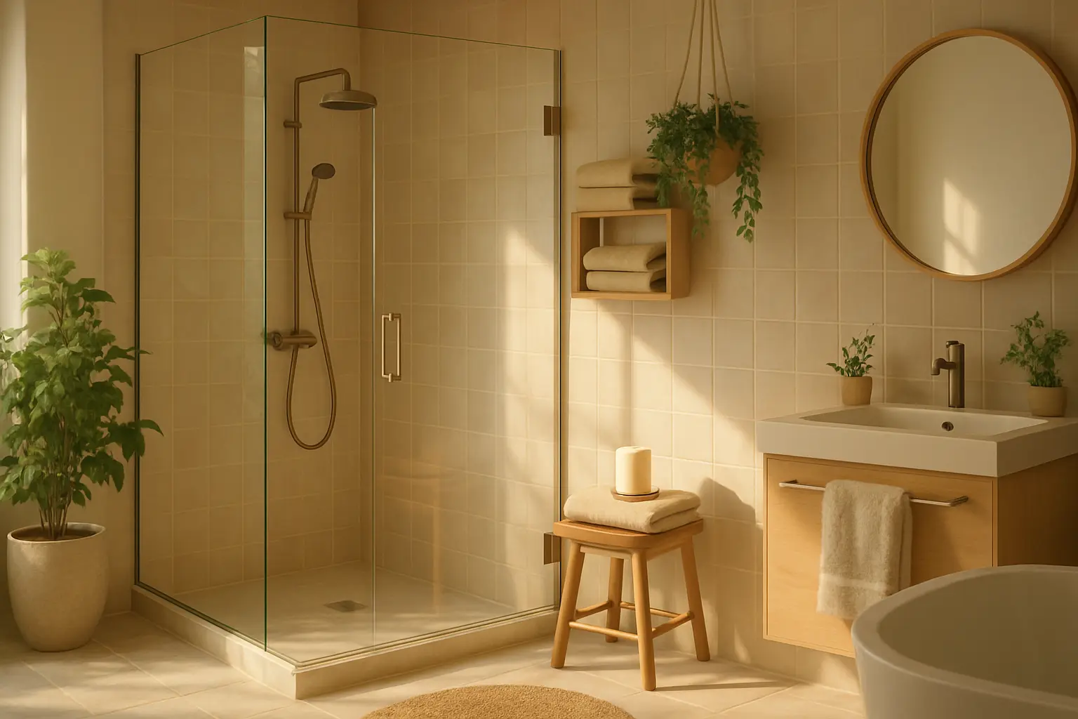 Welche Splitterschutzfolien sind für Badezimmer und Duschabtrennungen aus Glas geeignet – Bild 3