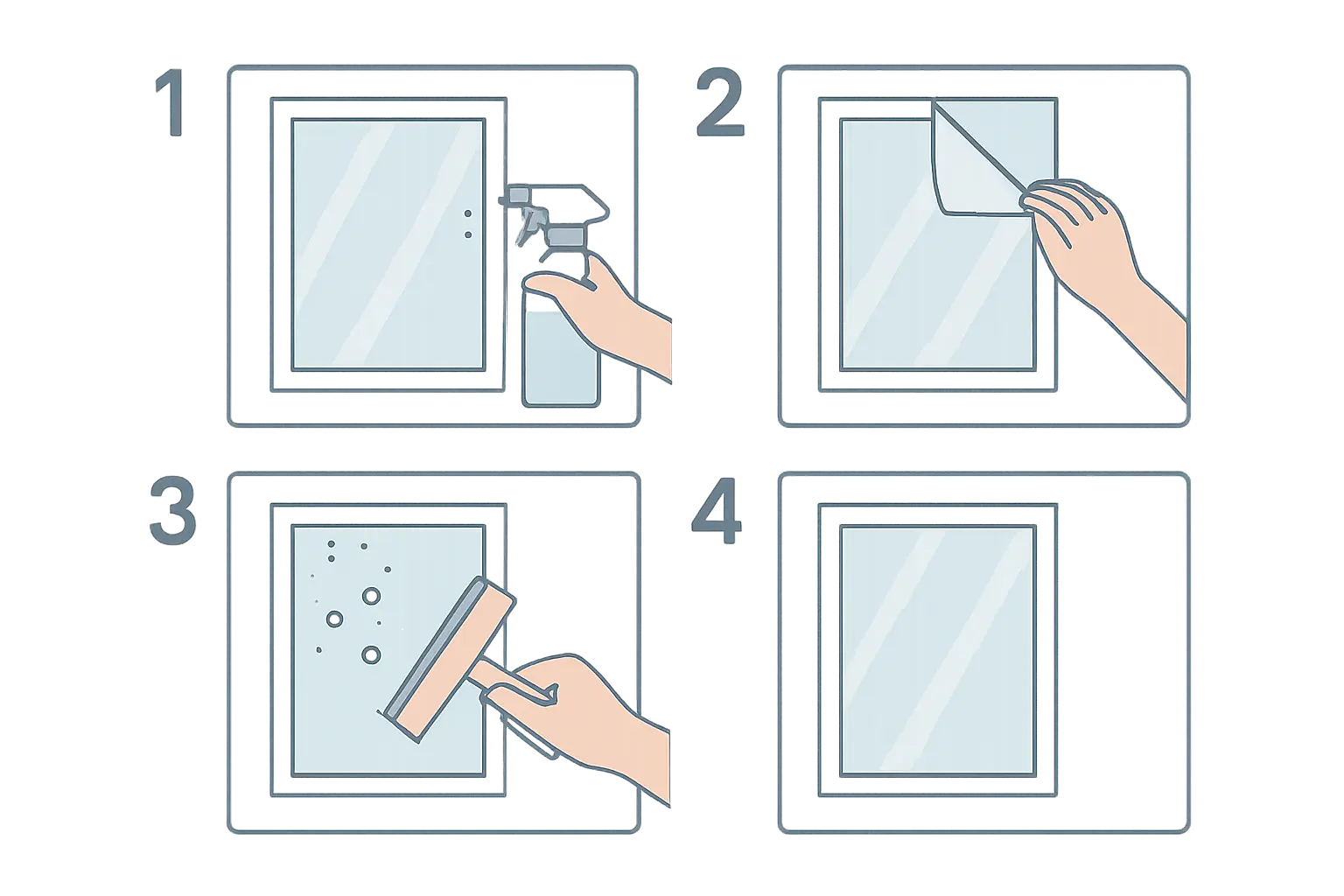 Wie kann ich Fensterfolie blasenfrei anbringen – Bild 2