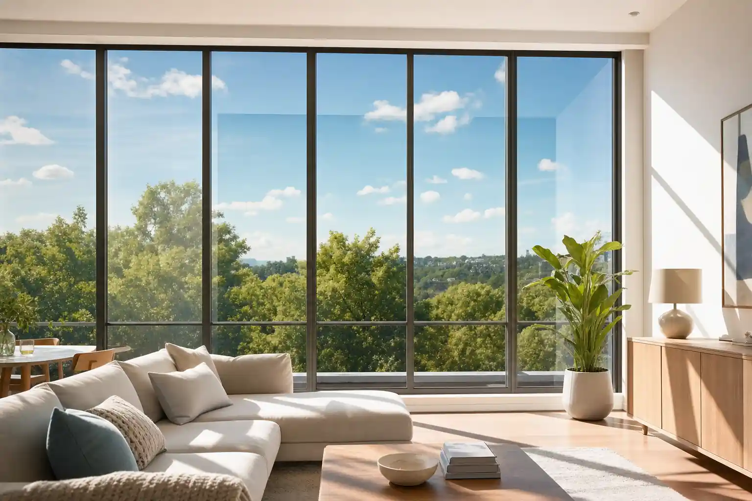 Welche Fensterfolien reduzieren hitze im sommer ohne meine räume zu stark zu verdunkeln-Beitragsbild