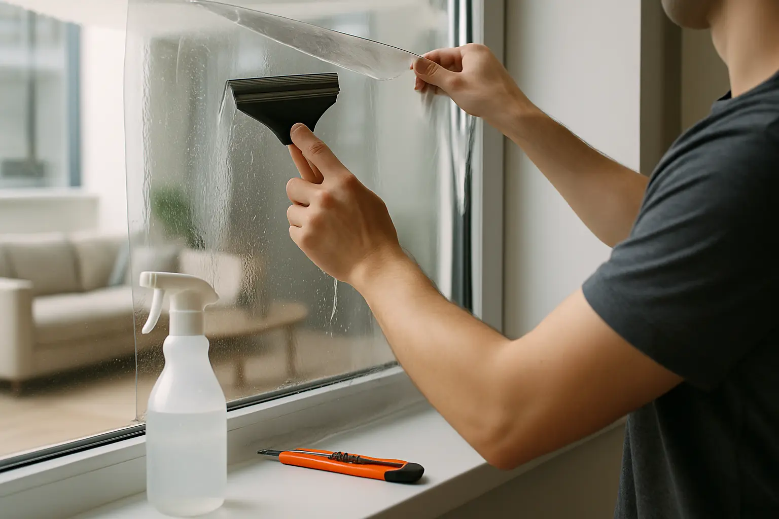 Bei welcher Temperatur sollte man Fensterfolie anbringen â Bild 2