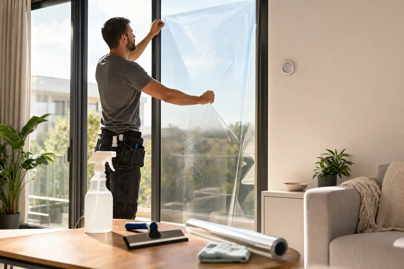 Bei welcher temperatur sollte man Fensterfolie anbringen-Beitragsbild
