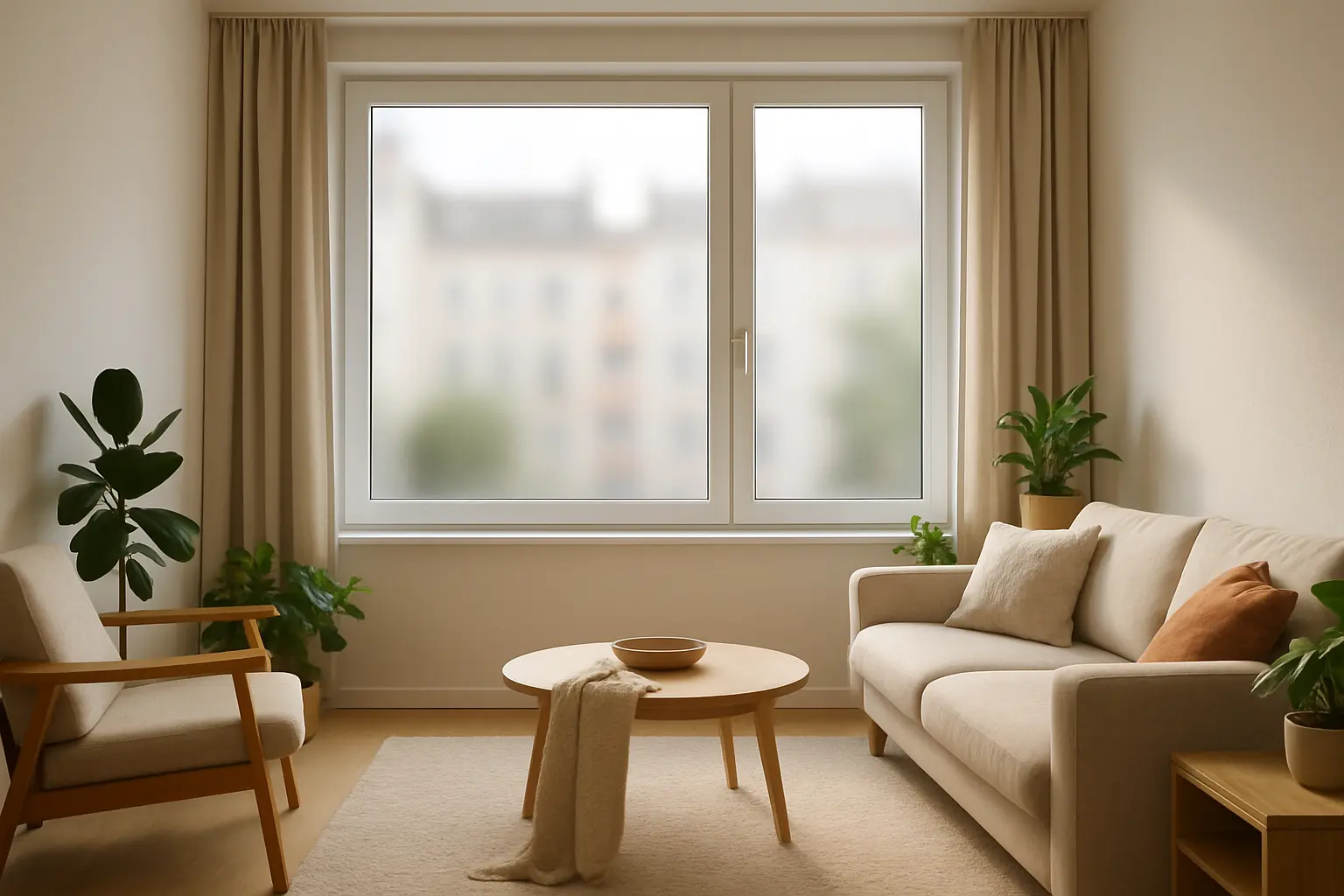 Sichtschutz Fensterfolie ohne bohren – Bild 2