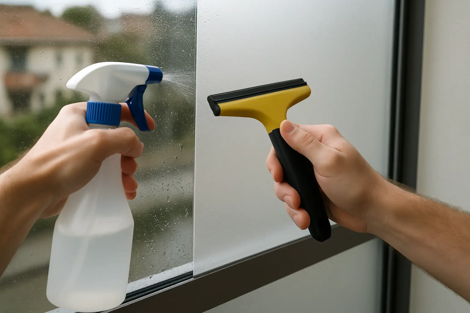 Sichtschutzfolie Glasgeländer Balkon – Bild 3