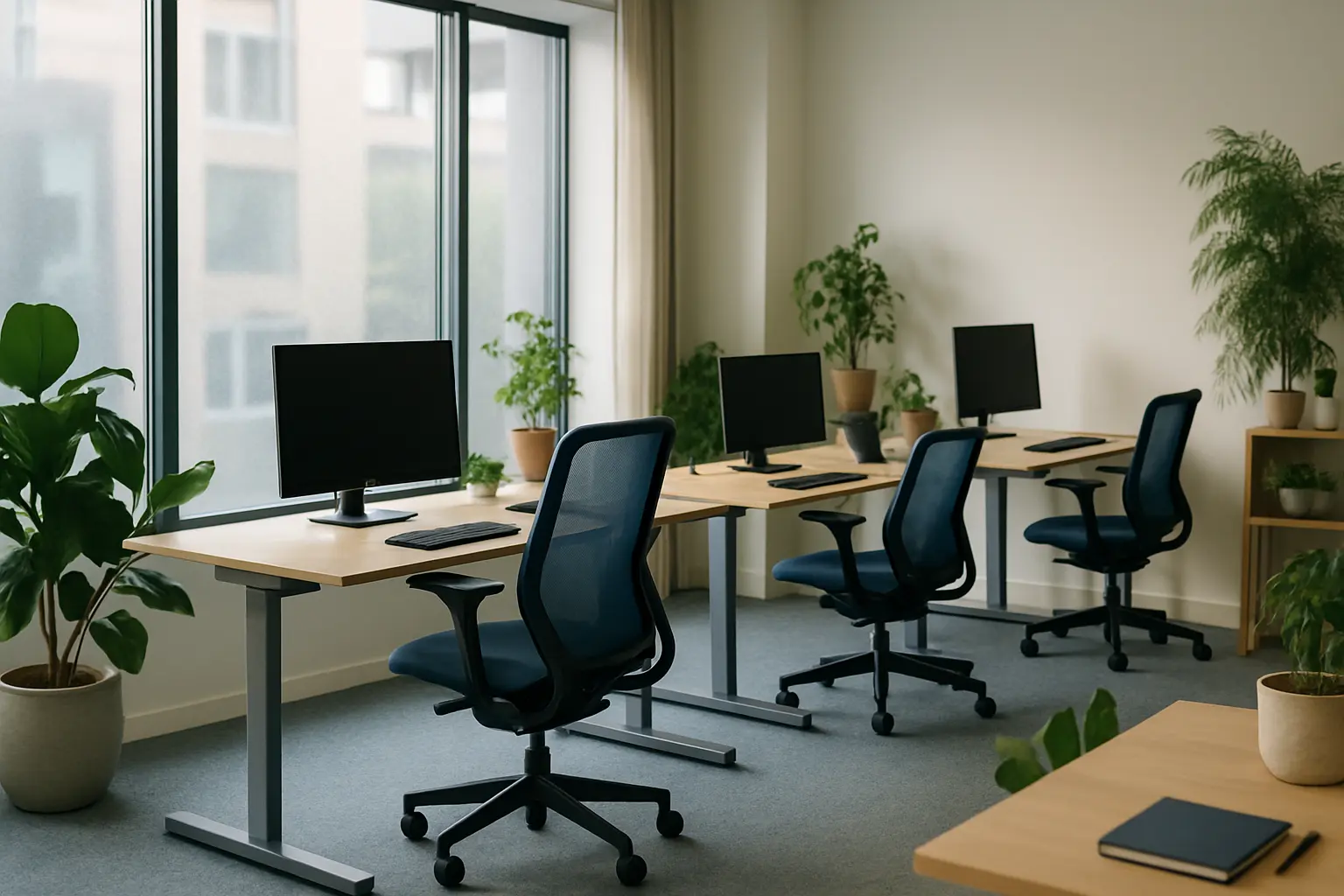 Spiegelfolie Büro Hitze Einblicke – Bild 3