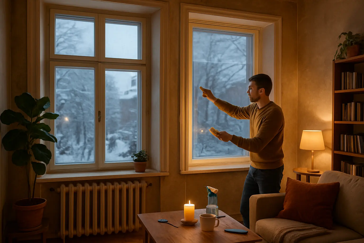 Kälte zieht durch Einfachverglasung Altbau – Bild 2