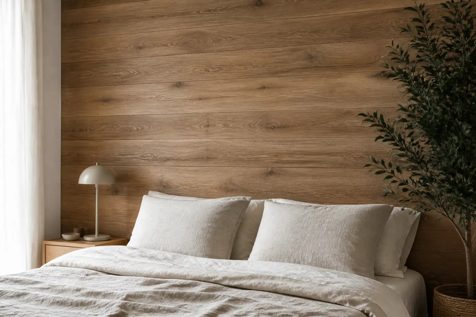 Wand mit Klebefolie in Stein- oder Holzoptik bekleben – hält das?