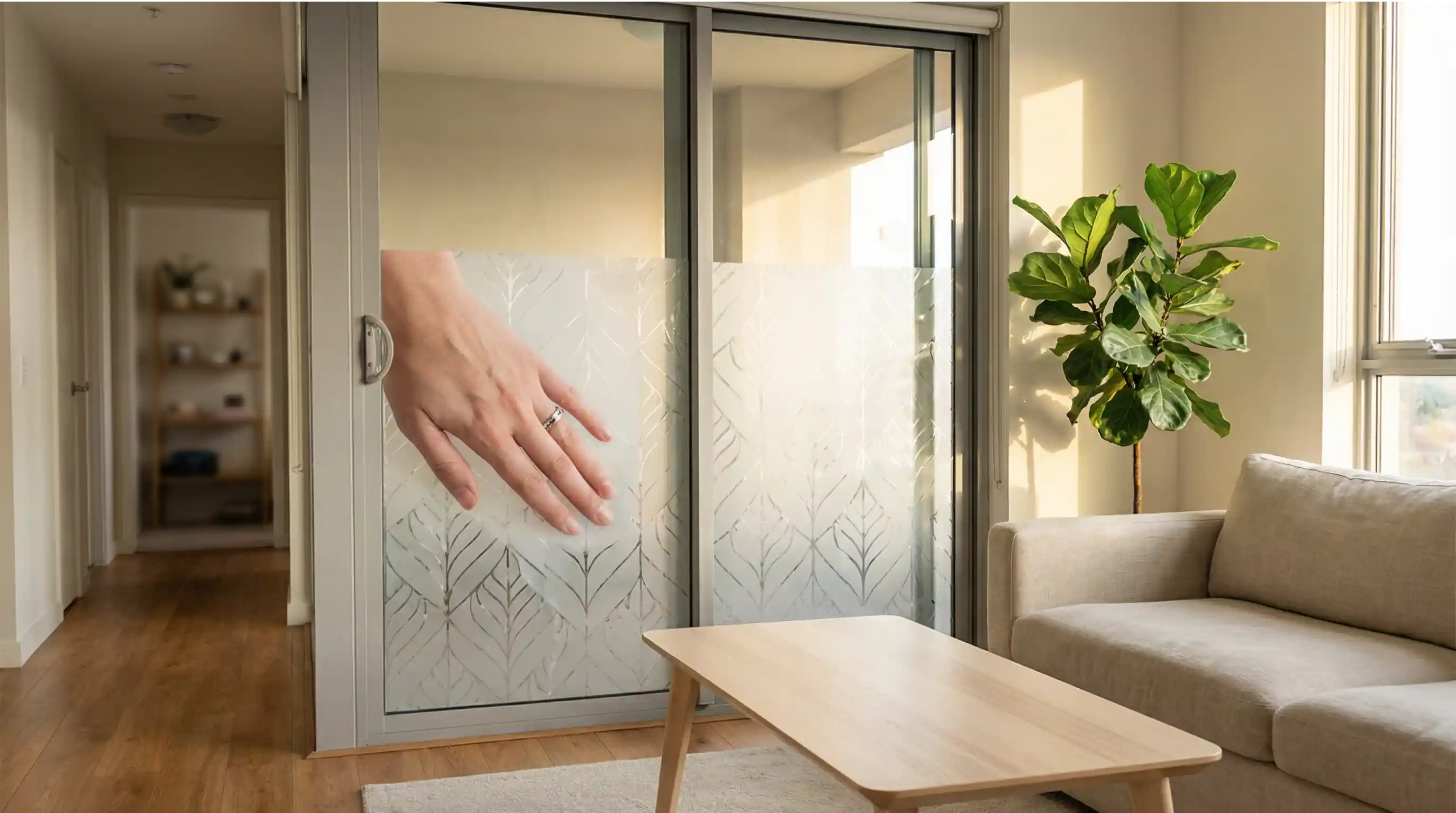 Adhäsionsfolie ohne Kleber - perfekt für Mietwohnungen