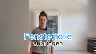 Fensterfolie Montageanleitung
