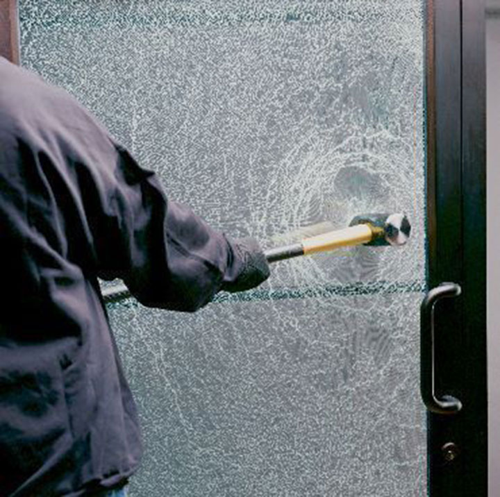 allvi® 4Mil Sicherheitsfolie Fensterfolie Splitterschutz & Einbruchschutzfolie 