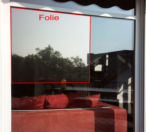 Sonnenschutzfolie PREMIUM AUSSEN Sicht-u Hitzeschutz Fenster 5% Spiegelfolie 