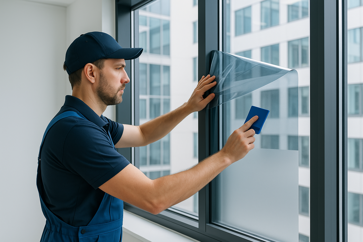 Fensterfolien Montageservice