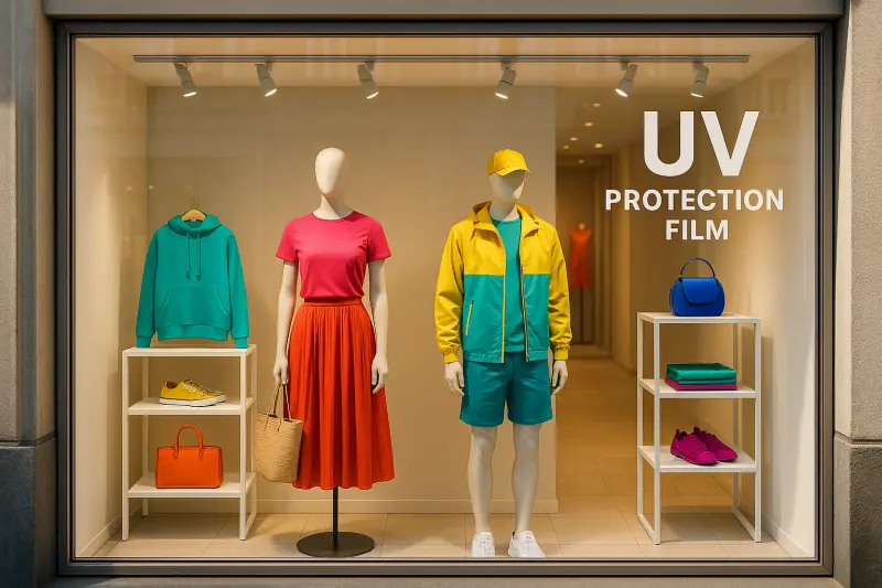 UV-Schutzfolie für Einzelhandel und Schaufenster