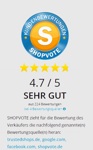 Shopvote Gütesiegel