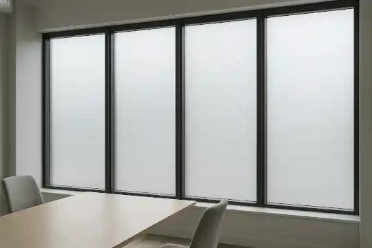Milchglas Fensterfolie Opak Weiß