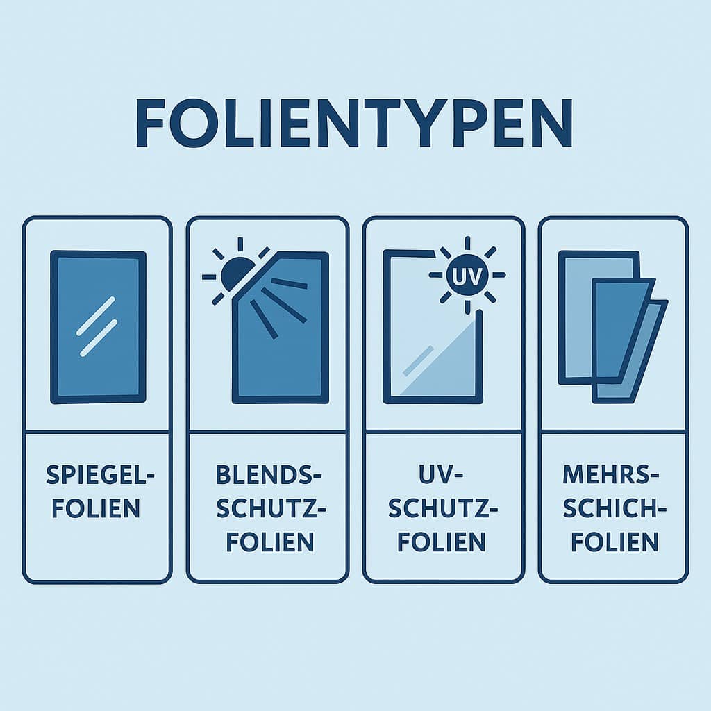 Sonnenschutzfolien Übersicht