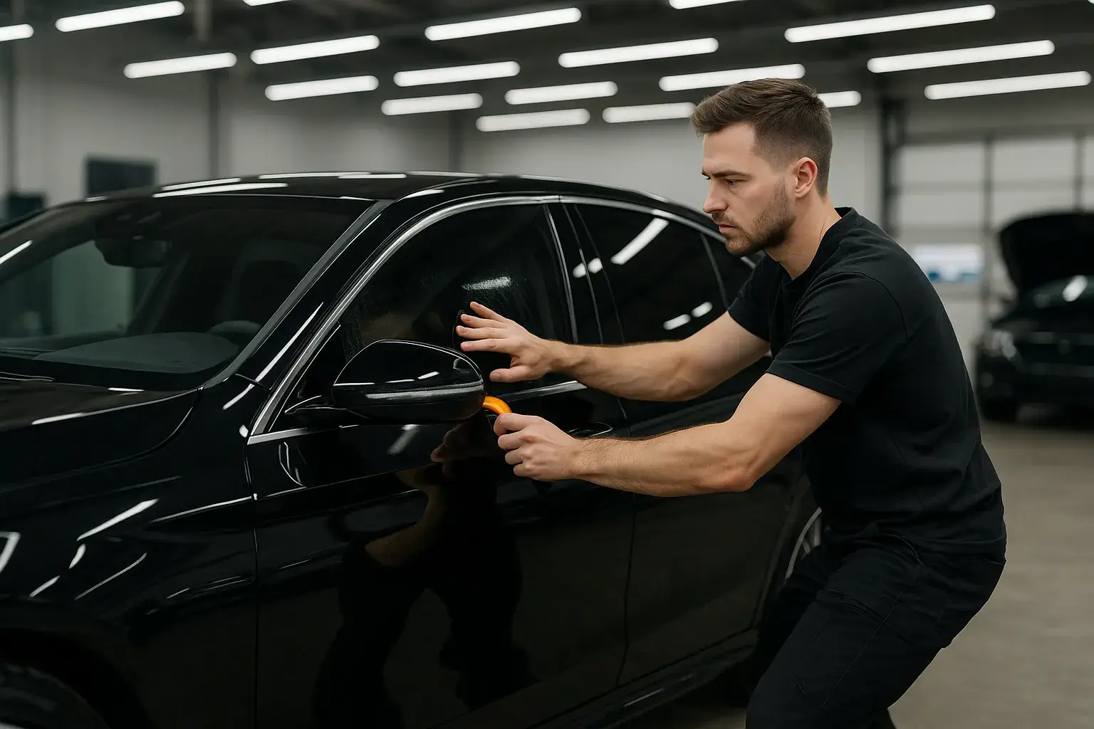 Autotönung und Fahrzeugfolierung für Privatsphäre und Schutz