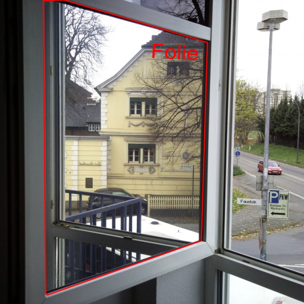 6,57€/m² Spiegelfolie Fensterfolie UV Sonnenschutz Sichtschutzfolie Spionfolie 