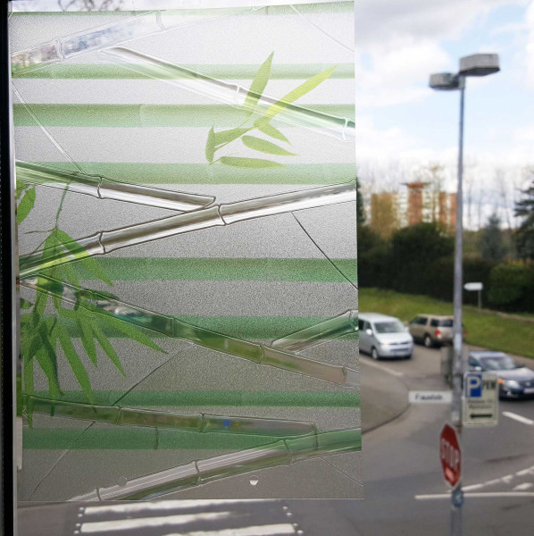 Bamboo self-adhesive films