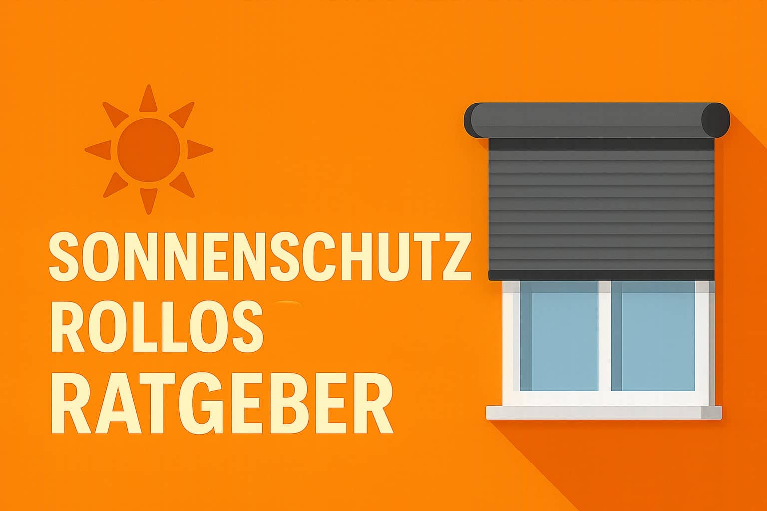 Funktionsweise Sonnenschutzrollo