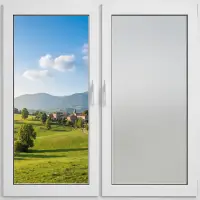 Blendschutzfolien Opak Weiss Innenmontage